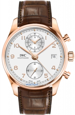 Buy this new IWC Portugieser Chronograph Classic 42mm IW390301 mens watch for the discount price of £16,785.00. UK Retailer.